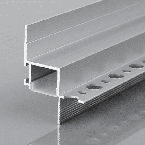 Korix Ceiling Cove Lighting Profile for concealed LED lighting in gypsum ceilings Dubai UAE
