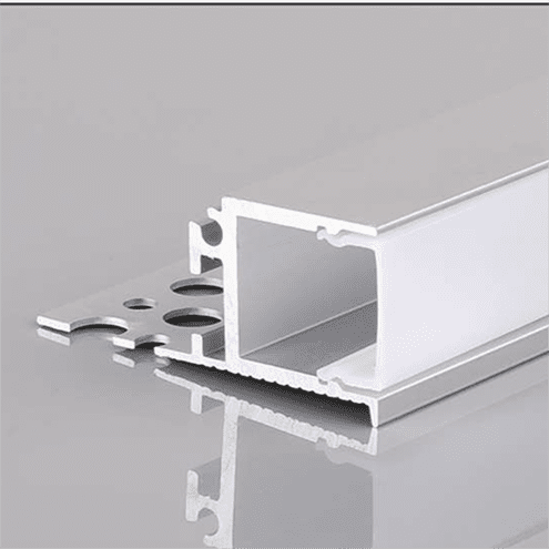 Korix Trimless Recessed LED Profile for gypsum ceiling and wall lighting in Dubai UAE
