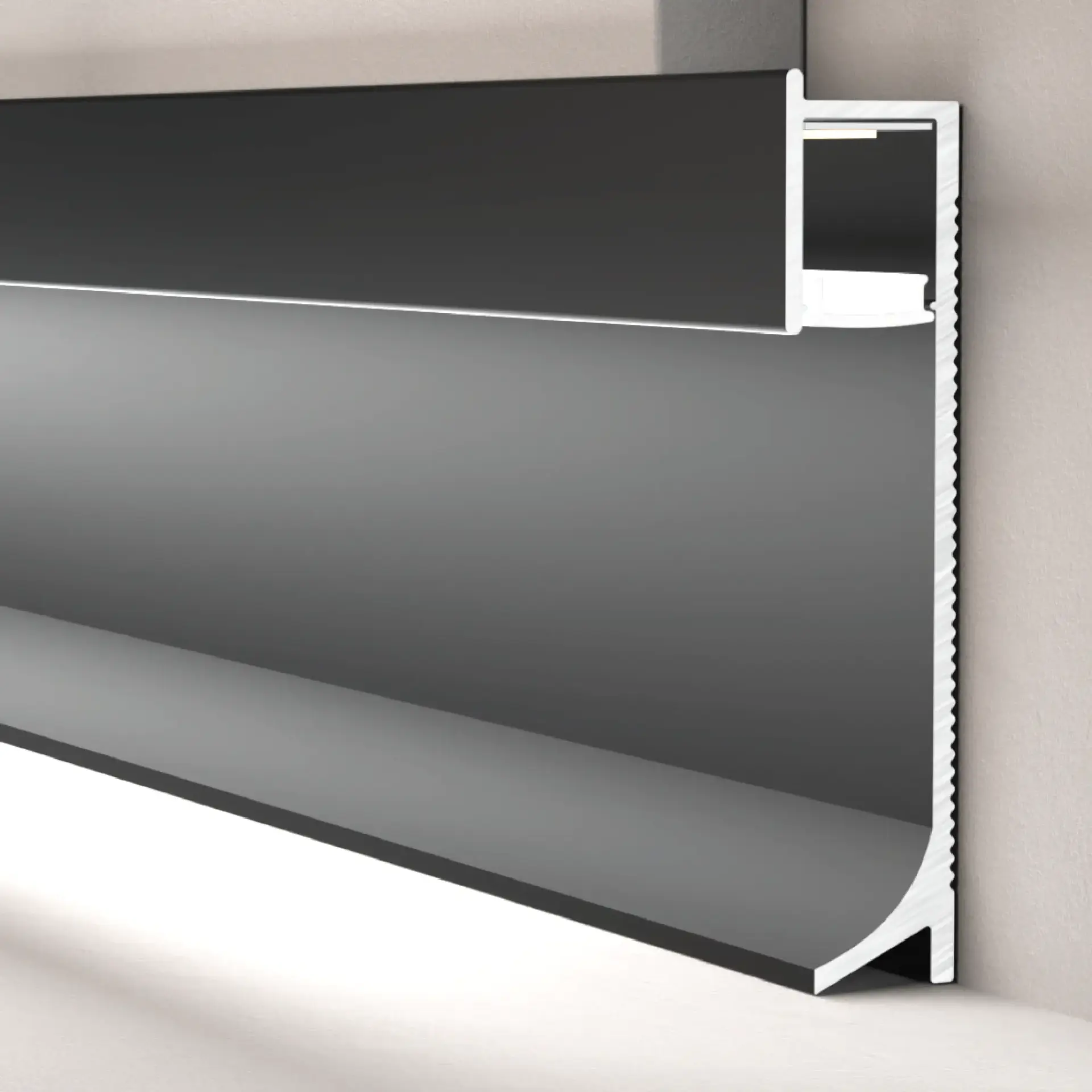 korix LED Arc Skirting Profile