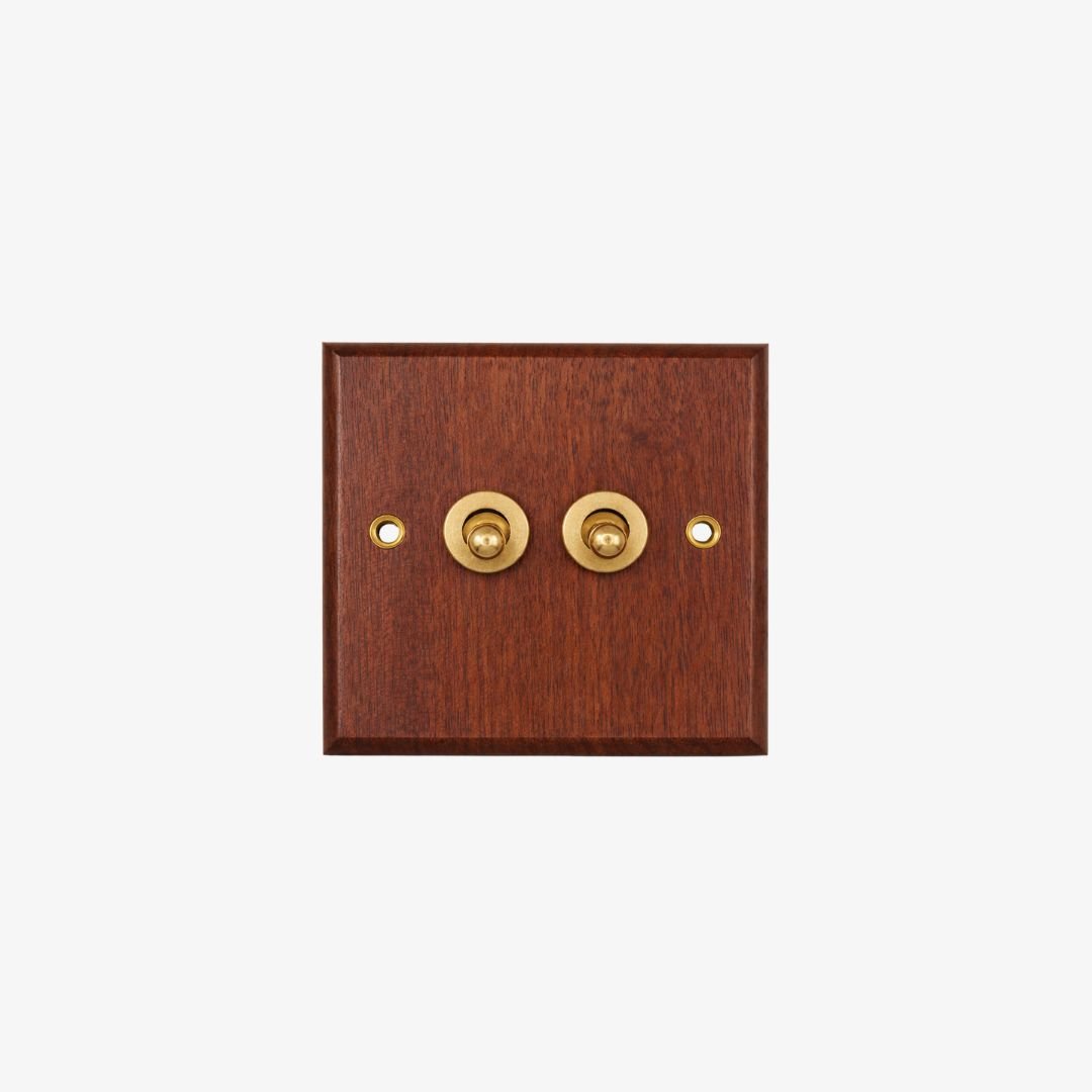 Onyx Matte Dual-Gang Universal Hub with Integrated Toggles - Image 2