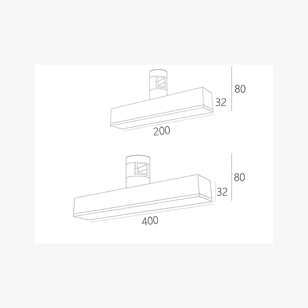 Brass Magnetic Linear Light - Image 2