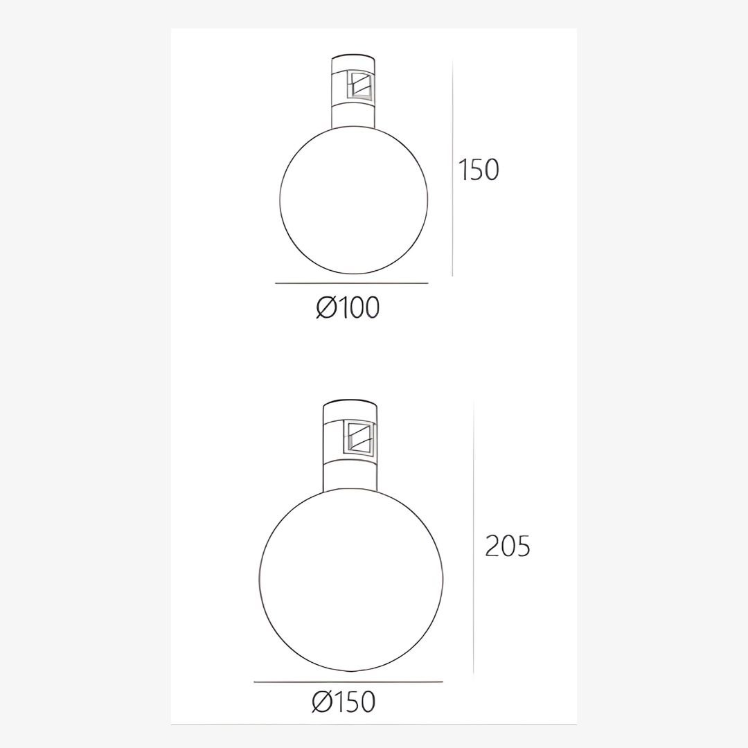 Opal Globe Magnetic Light - Image 2