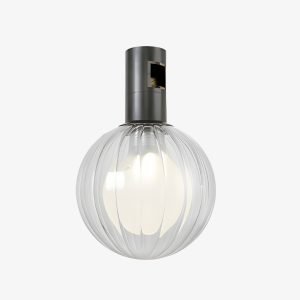 Ribbed Glass Magnetic Light