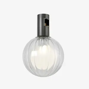 Ribbed Glass Magnetic Light