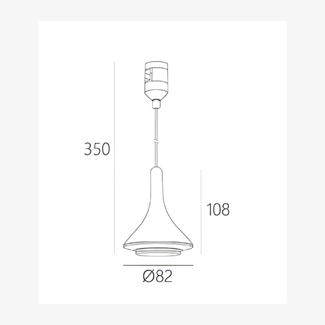 Linea Bell Pendant - Image 2