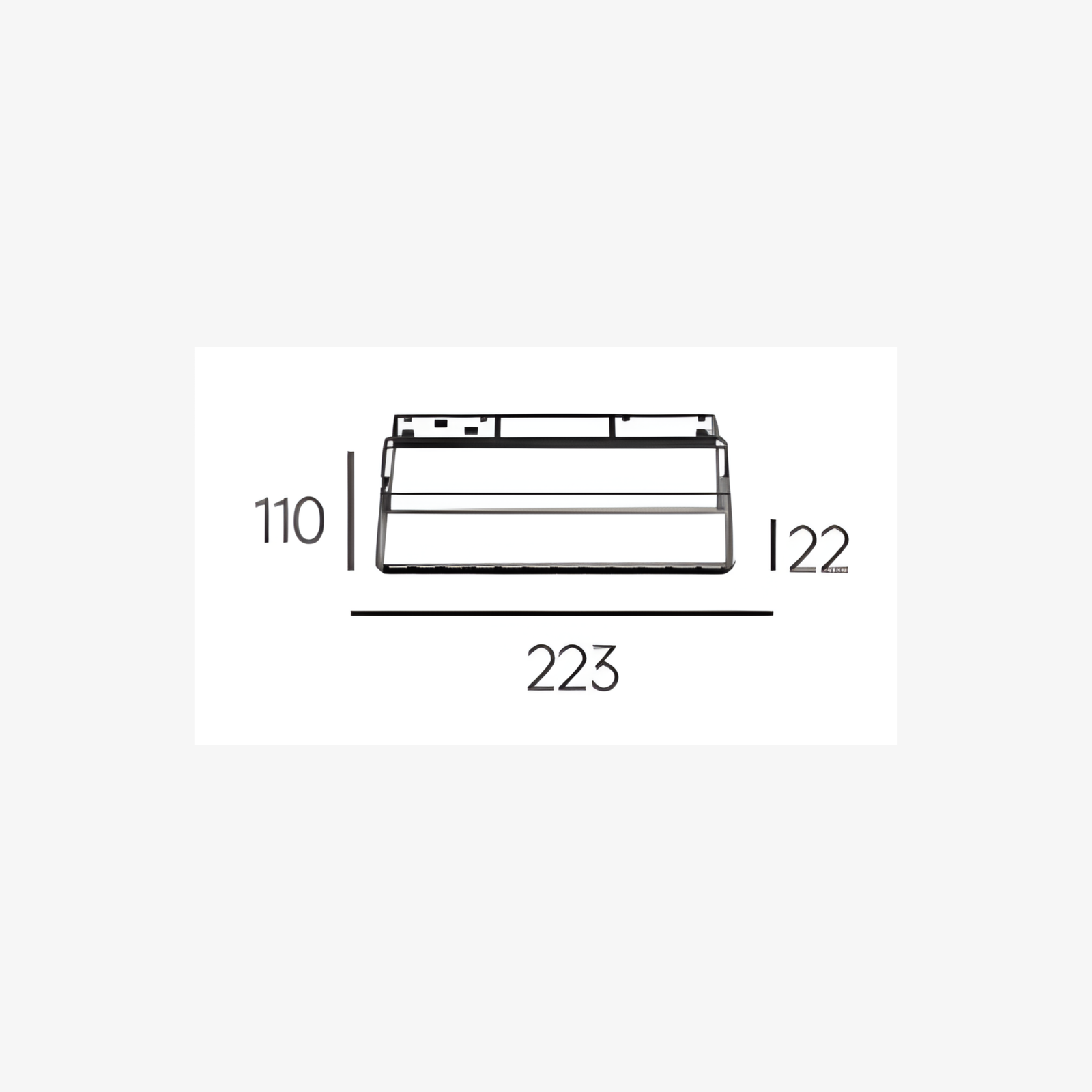 korix LINEA Grille Recessed - Image 3