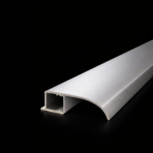 Korix Arc Skirting Profile with smooth curved architectural design