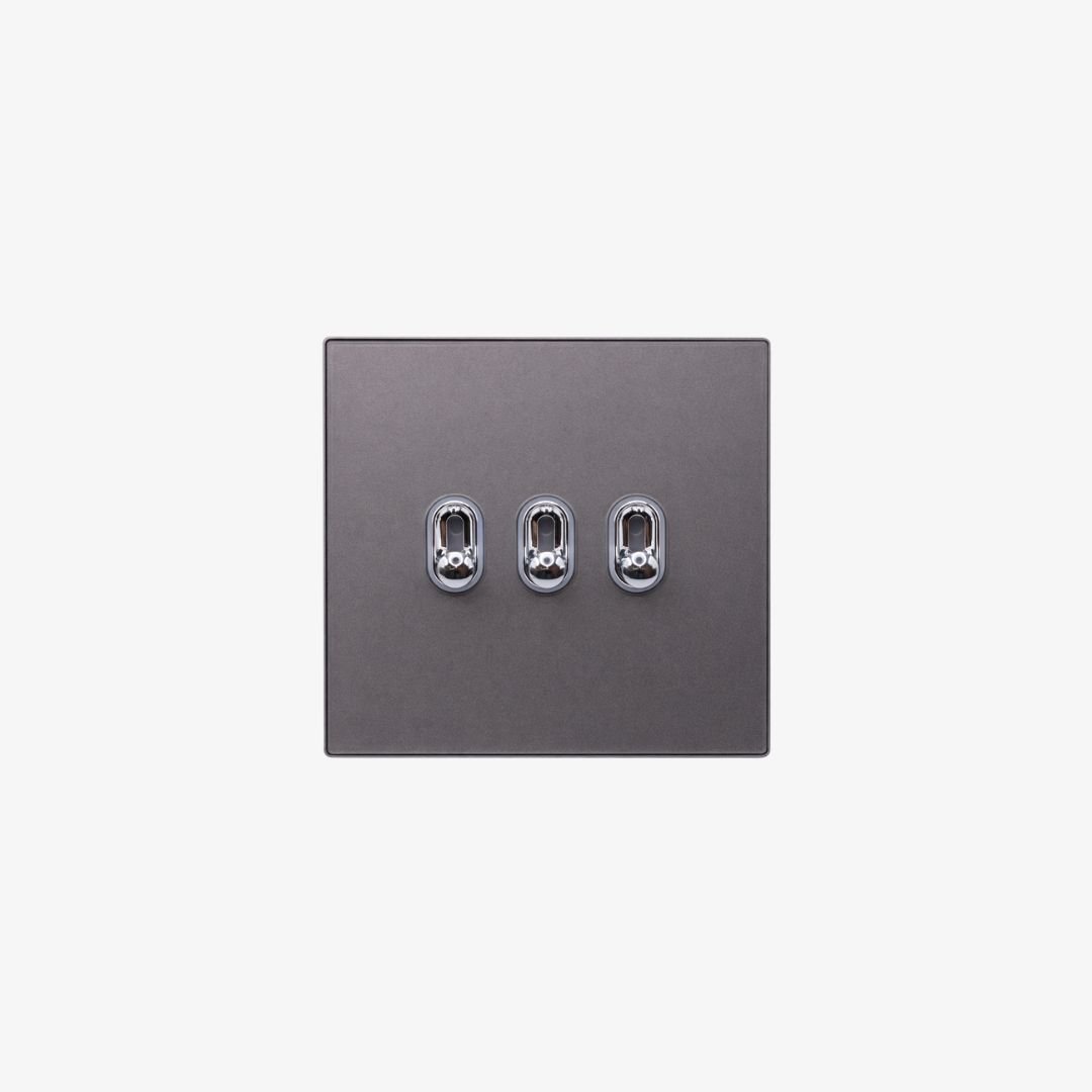 Luna 3-Gang Toggle Switch