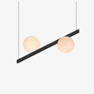 Korix Magnetic Marble Globe Light 6W 24V with Ø150 mm globe