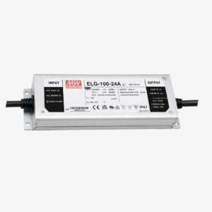 MEAN WELL ELG-100-24 LED Driver – 24V 96W Constant Voltage + Constant Current