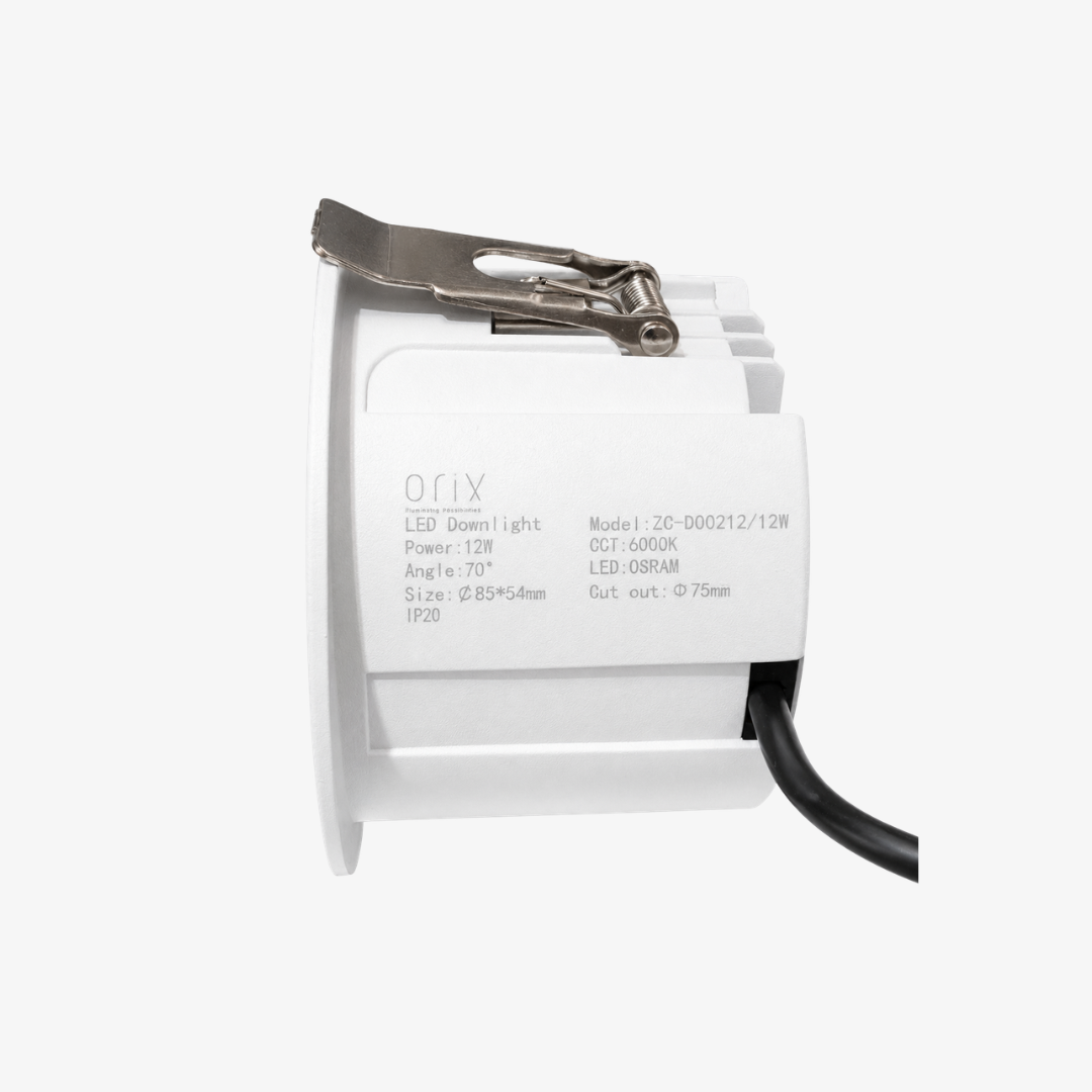 korix Axis Contrast Downlight 12W - Image 3