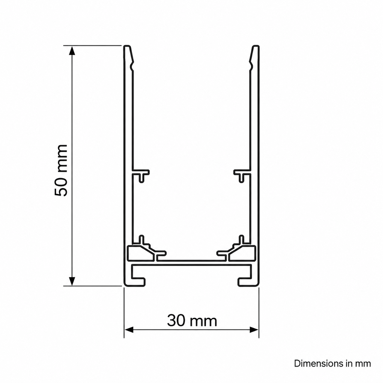 Surface Mounted Magnetic Track - Image 4