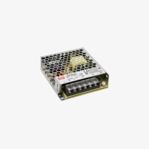 MEAN WELL LRS-50-24 24V 52.8W switching power supply with compact ventilated metal housing