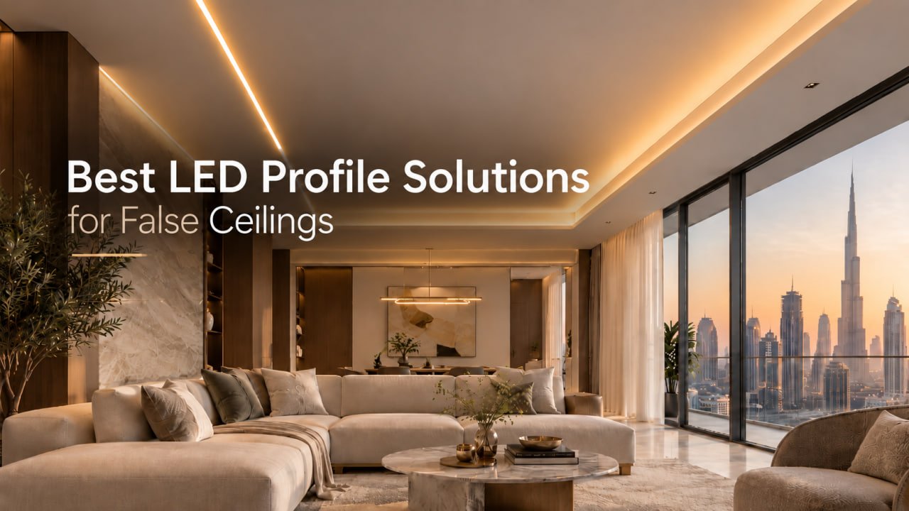 LED Profile Solutions for False Ceilings